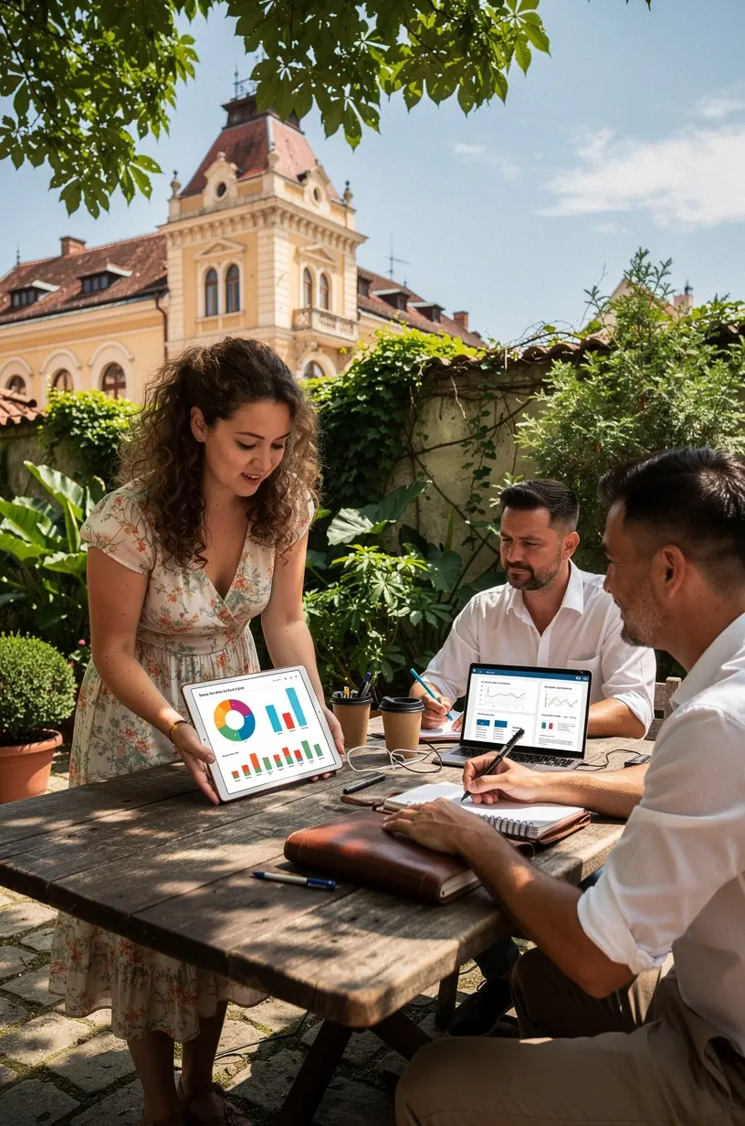 Infografic ilustrând pași esențiali pentru îmbunătățirea productivității prin sisteme de workflow.